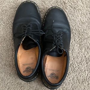 Dr martens black shoes
